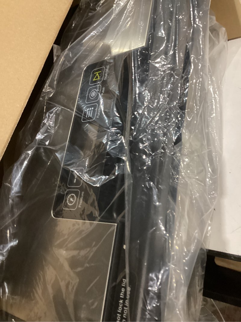 Condition photo showing Good Condition for 95kPa Vacuum Sealer Machine, Fully Automatic Food Sealer, Touch Display, 10-in-1 Functions & Powerful Sealing System with Double Heat Seal, Easy-Lock Handle, Built-in Cutter(Black Silver)