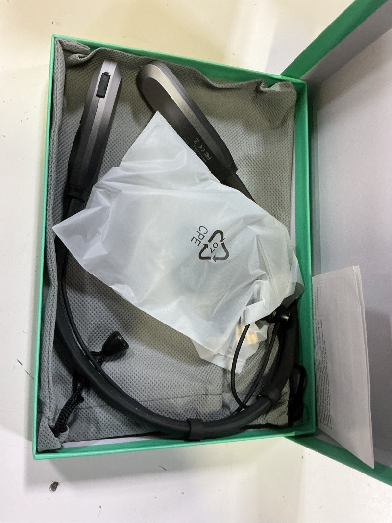 Condition photo showing Good Condition for lecefty neckband bluetooth headphones, 200h extra long playtime wireless stereo neckband earbuds with microphone, waterproof balanced armature drivers in ear headset for sports/workout (silver)