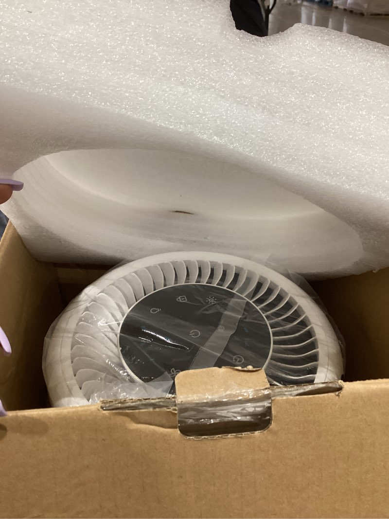 Condition photo showing Good Condition for LEVOIT Air Purifier for Home Allergens Pet Hair in Bedroom, Covers Up to 1073 ft² by 56W High Torque Motor, AHAM VERIFIDE, 3-in-1 Filter with HEPA Sleep Mode, Remove Dust Smoke Odor, Core300-P, White White Core 300-P 1Pack