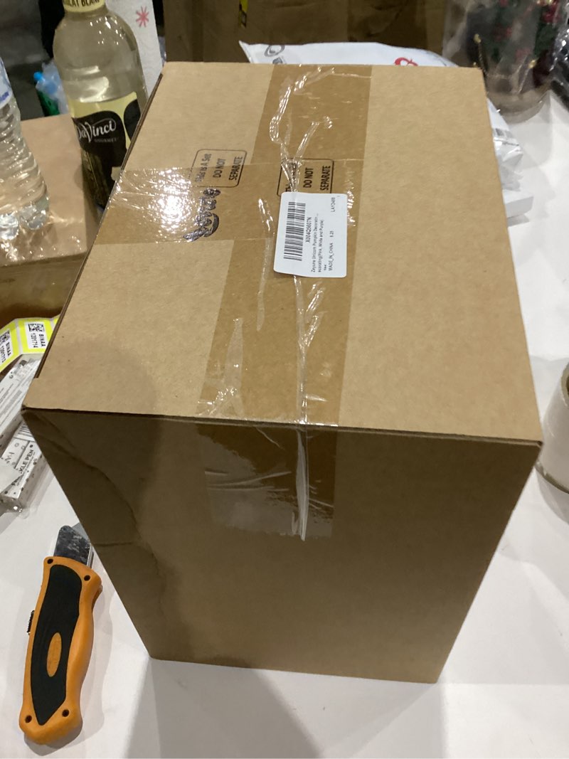 Condition photo showing New/Like New for Zeyune Unicorn Pumpkin Decorating Sets Thanksgiving Artificial Crafts 3 Reusable Unicorn Horns 3 Pumpkins with Eyelashes for DIY Baby Shower Fall Decorating(Pink, White and Purple)