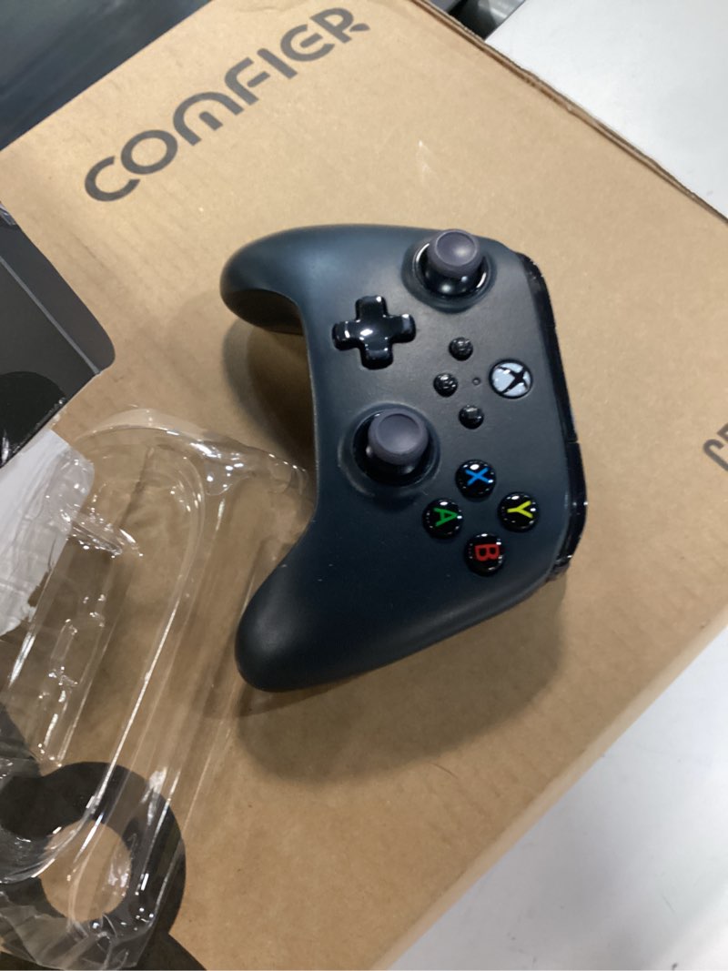 Condition photo showing As Is for powera wired controller for xbox series x|s - black, gamepad, wired video game controller, gaming controller, works with xbox one and windows 10/11