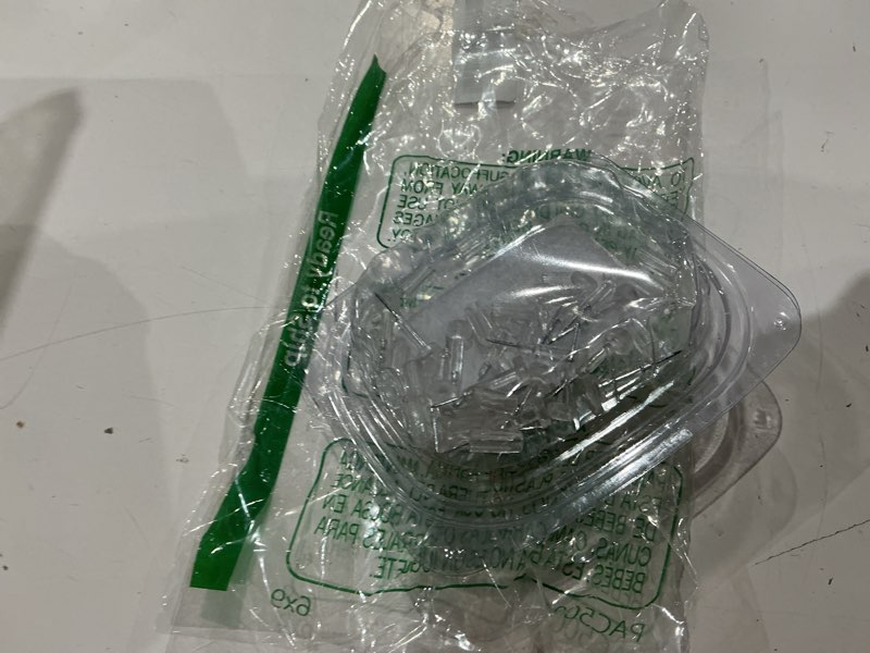 Condition photo showing As Is for prime-line pl 15685 window grid retainer pins (25 pack)