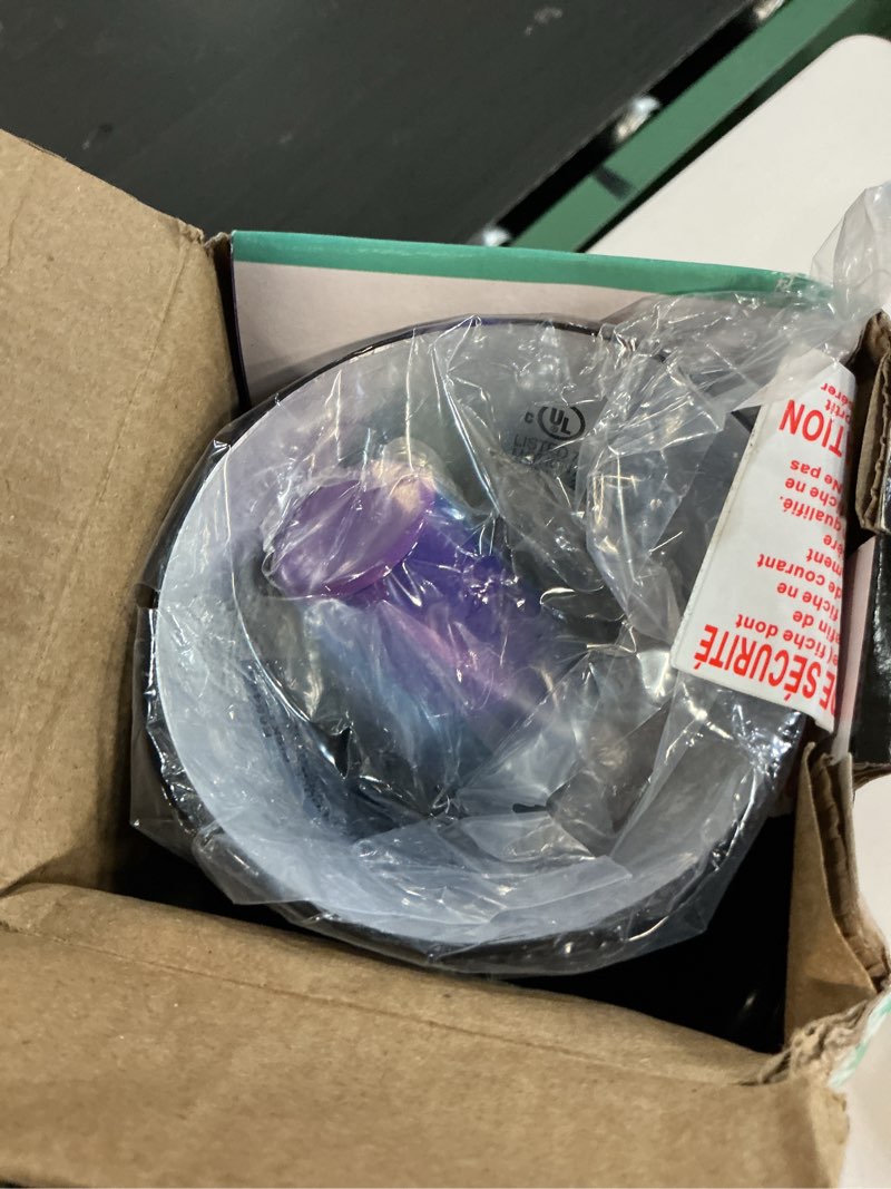 Condition photo showing New/Like New for the original lava® lamp - 14.5" aurora borealis – classic liquid motion lamp - purple wax and blue liquid - item #2047 (amazon exclusive) 14.5 inch aurora borialis