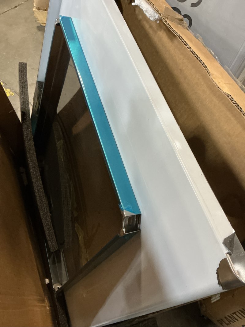 Condition photo showing Good Condition for all-stainless steel prep table, 30 x 36 inch, with rounded-corner backsplash and adjustable undershelf, heavy-duty for bbq,restaurants,hotels,workshops,kitchens,gardens, and garages 30*36 inches with backsplash