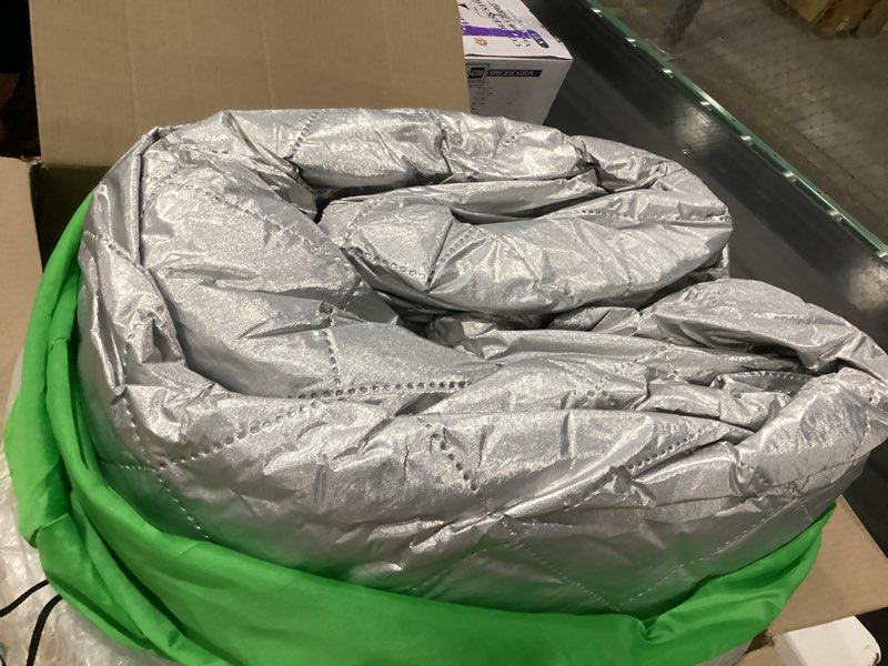 Condition photo showing Good Condition for 7 Layers Waterproof Heavy Duty Car Covers for Automobiles All Weather Season Anti-Hail UV Protection Snowproof Outdoor 14.6LBS Full Cover Universal Fit SUV 191" to 200"