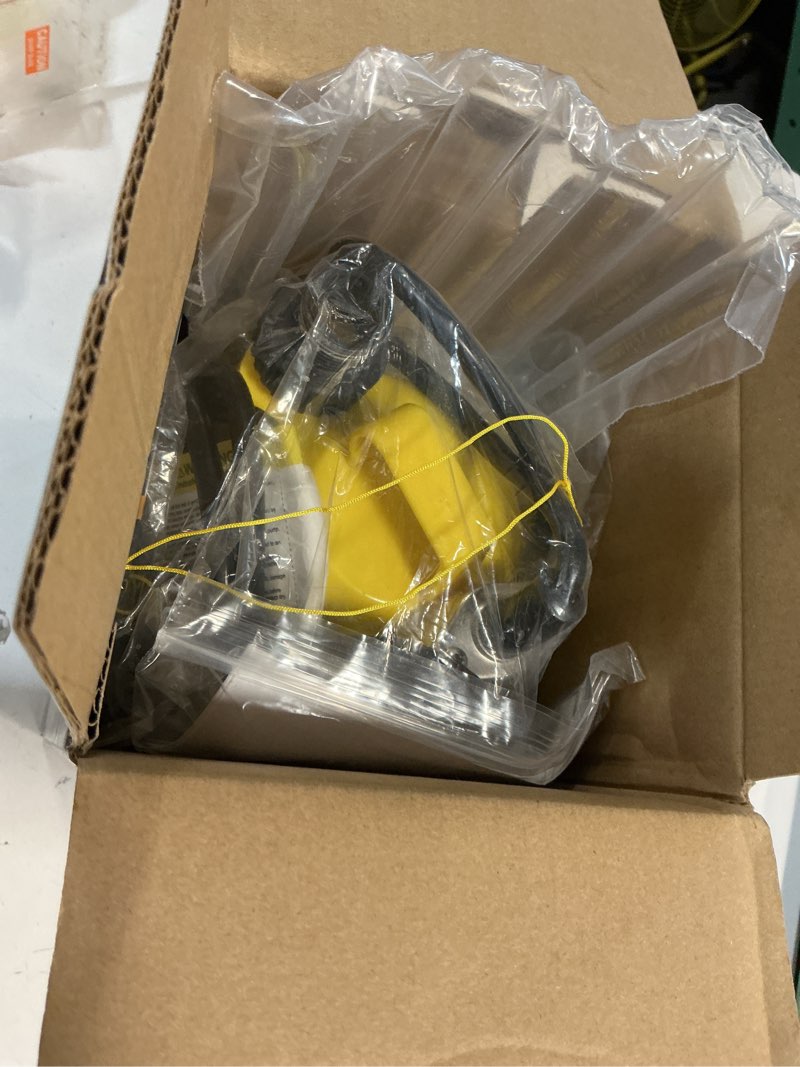 Condition photo showing New/Like New for 1/6hp portable utility pump submersible small backup sump pump draining tool to remove water from flooding house basement pool tankless heater flushing pump with 10-foot cord sub 1100