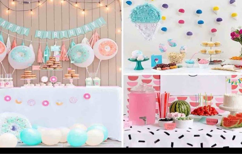 Assorted Celebration/Decoration Supplies (May include a variety of styles, colors, and themes)