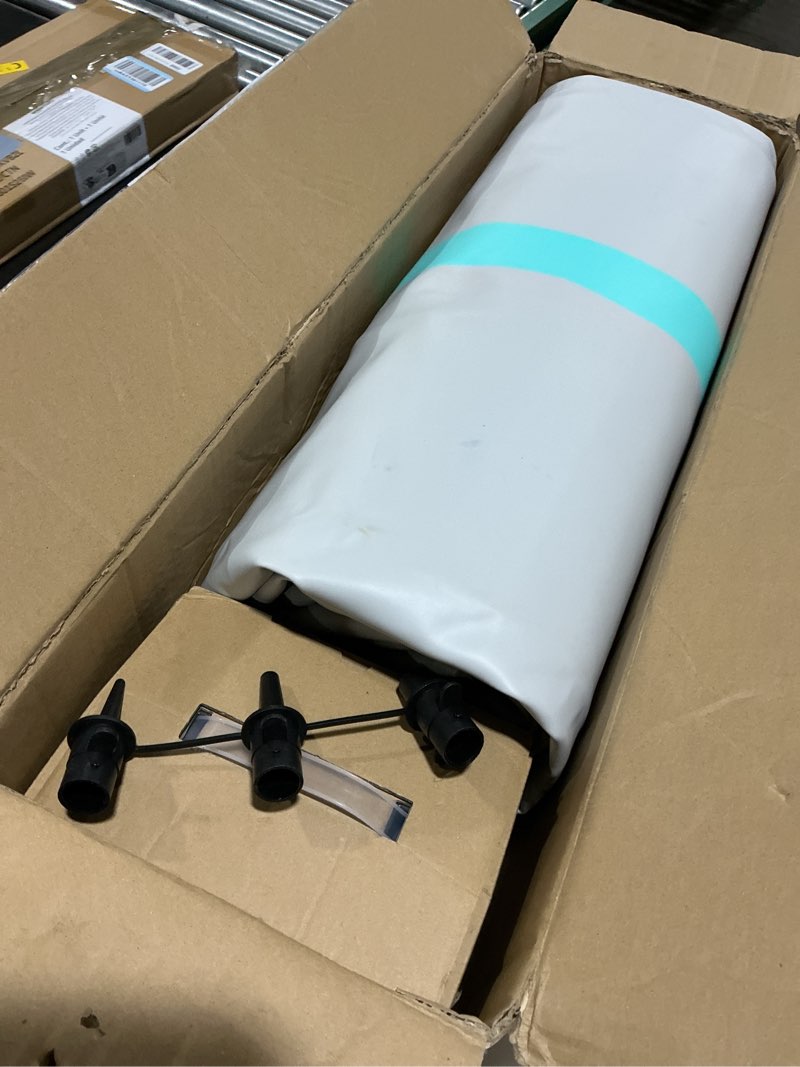 Condition photo showing Good Condition for awsum inflatable air gymnastics mat 10ft/13ft/16ft/20ft/23ft training mat 4/8 inches thick tumbling mat with electric pump for home/gym/outdoor 10ft*3.3ft*4in(3*1*0.1m) mint green/black