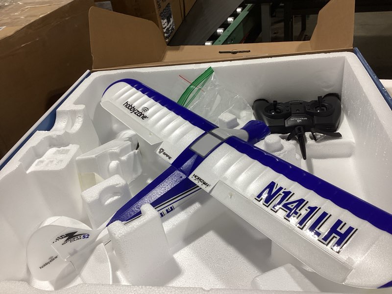 Condition photo showing Good Condition for HobbyZone RC Airplane Sport Cub S 2 615mm RTF Everything Needed to Fly is Included/Safe Technology HBZ444000,White/Blue