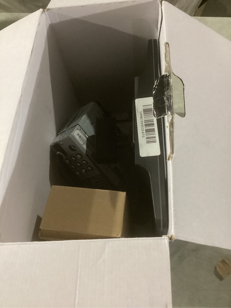 Condition photo showing Good Condition for jensen j5up12 11.6-inch top mount control touchscreen receiver with certified wireless apple carplay android auto | single din car stereo with bluetooth | backup camera input | usb playback & charge
