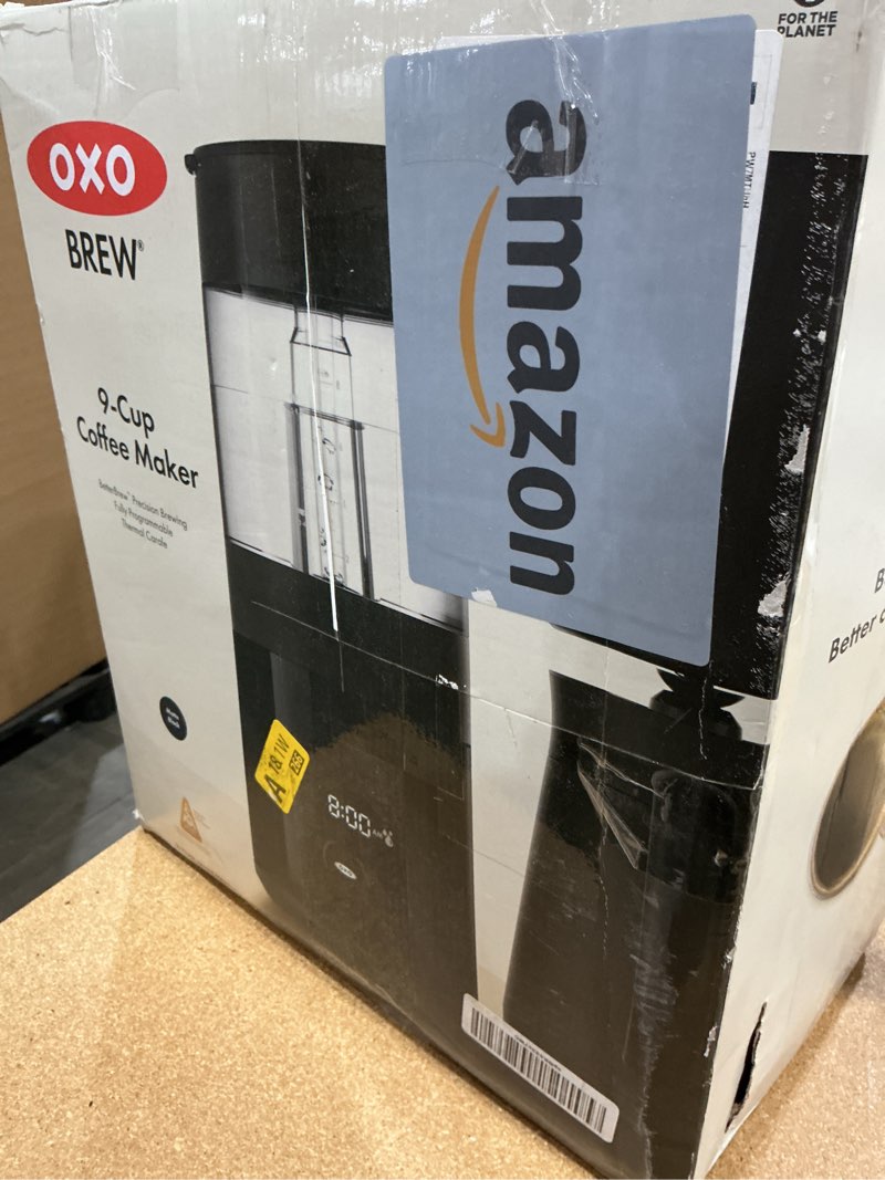 oxo brew 9 cup coffee maker - matte black