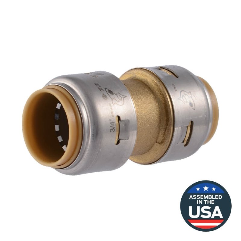 sharkbite max 3/4-in push-to-connect coupling