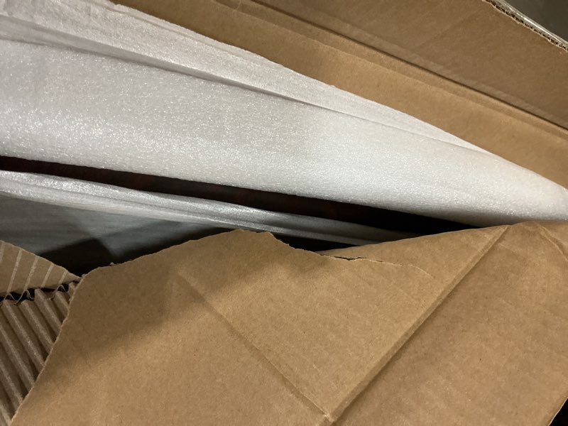 Condition photo showing New/Like New for Flash Furniture 24   x 42   Rectangular Table Top with Black or Mahogany Reversible Laminate Top