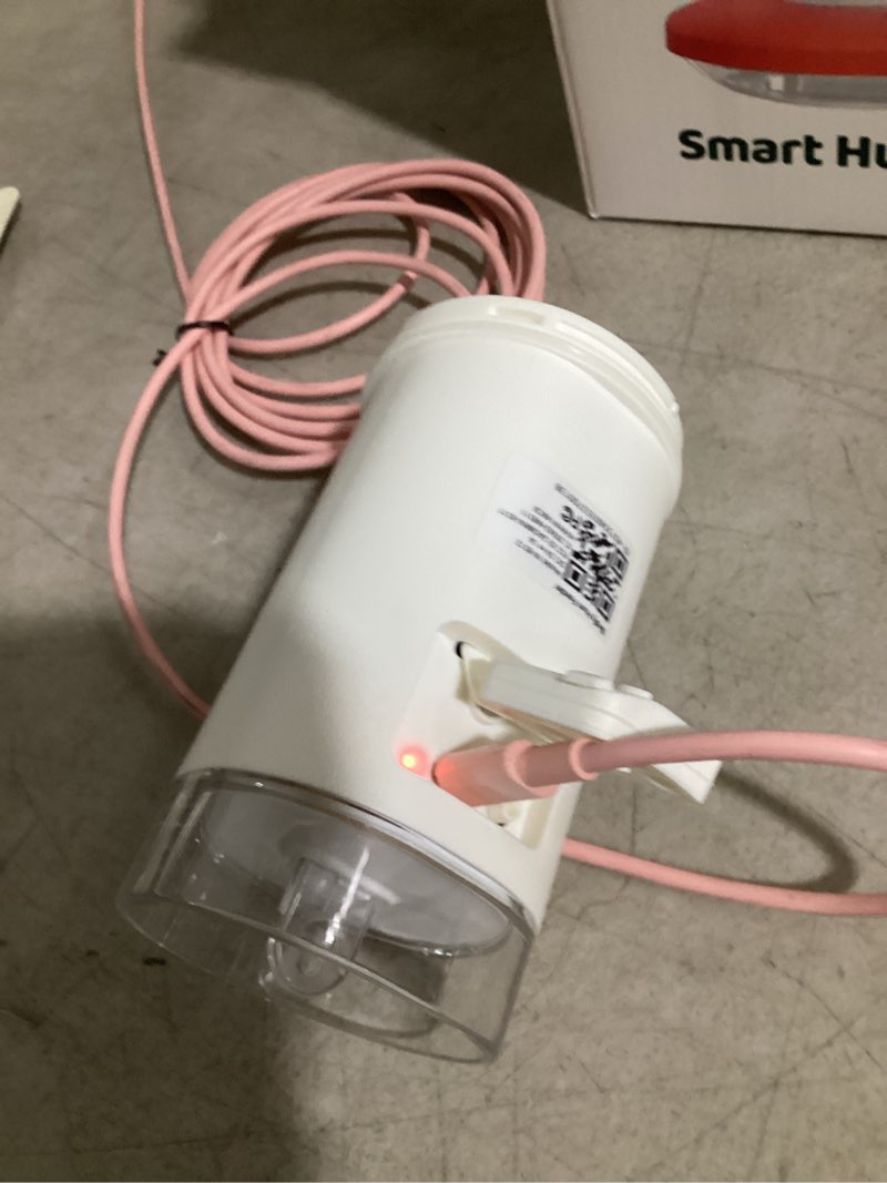 Condition photo showing New/Like New for unverified but light comes on when plugged in birdfy hummingbird feeder with camera, auto record bird video, instant notification, live view, smart hummingbird feeders for outdoors hanging, ant bee proof, 14oz, easy to clean, gift for bird lovers no solar panel