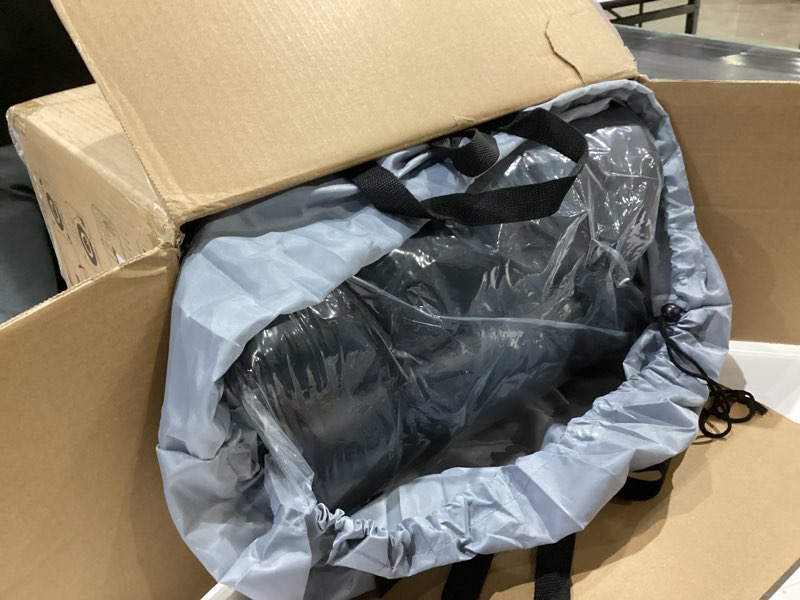 Condition photo showing Good Condition for vosser air mattress with built-in pump,queen 18'' foam topper blow up mattress,luxury inflatable mattress 2 mins self-inflation/deflation - breathable and flatness-free for camping, home & guests
