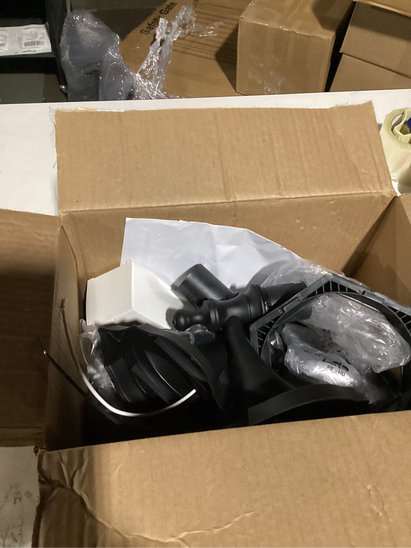 Condition photo showing Good Condition for EMART Plastic Outdoor Wall Light Fixtures with Bulbs, Waterproof and Anti-Corrosion Porch Sconces, Exterior Lanterns Wall Mount Lamp for Outside, Garage, Front Door, House, Patio, 2 Pack, Black Black - 2Pack No Sensor