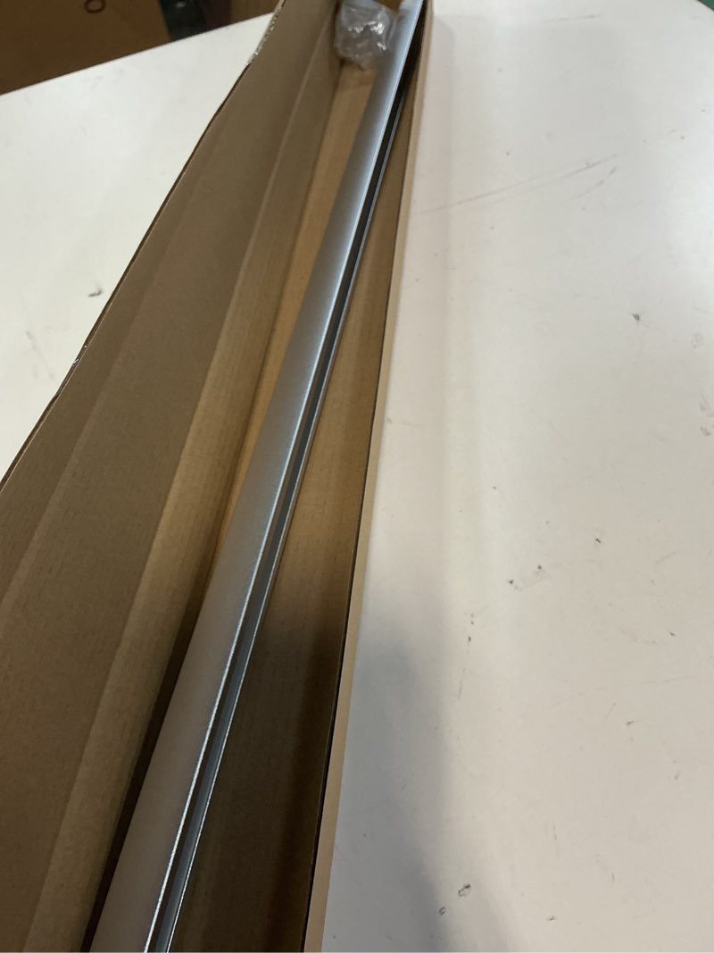 Condition photo showing As Is for glass shower door towel bar 30" bright chrome compatible with alumax basco sliding shower door handle replacement w/silver transparent brackets fits framed shower/tub enclosure doors up to 31" wide 30" chrome towel bar