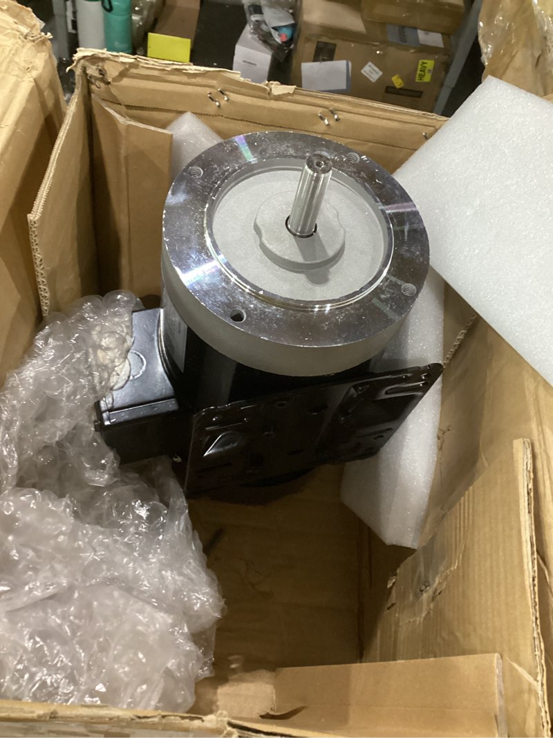 Condition photo showing Good Condition for electric motor 3hp, air compressor motor, 3450rpm general purpose motor,three phase motor 230v/460v cw/ccw 5/8" shaft diameter tefc 2pole 60hz 3hp 3450 rpm