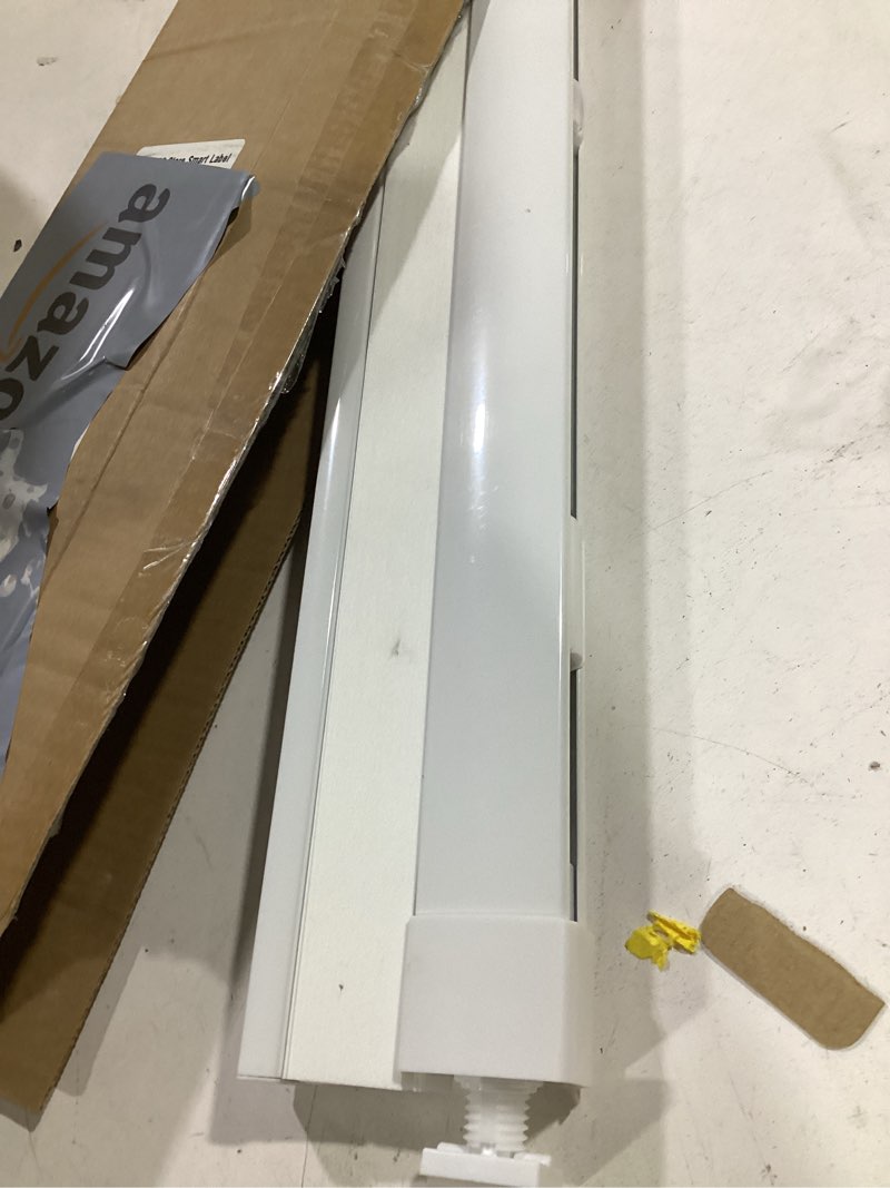 Condition photo showing Good Condition for lazblinds no tools no drill cordless cellular shades, light filtering honeycomb shades for home, thermal insulation blinds for windows, 30" w x 48" h, white light filtering-white 30" w x 48" h