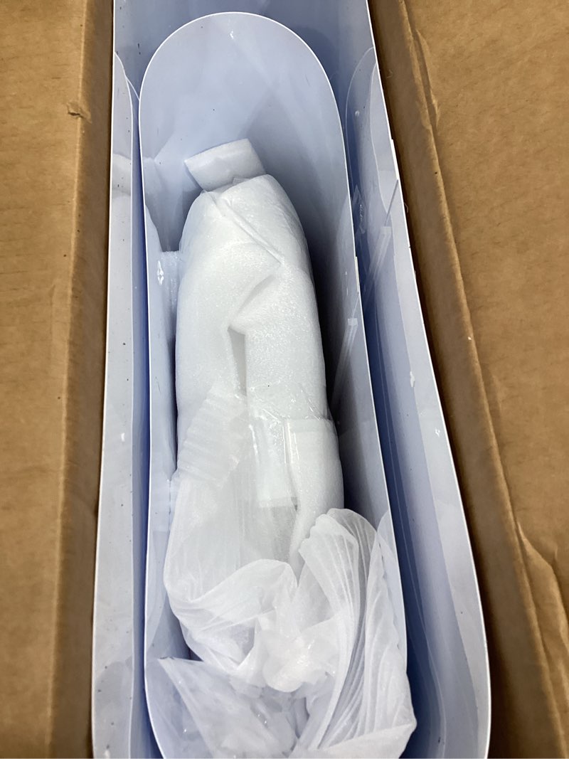 Condition photo showing Good Condition for 3pcs cake stand & cylinder stands for party round pedestal stand with weighted water bag & spandex cloth cover for stable wedding, birthday, indoor outdoor home decor?pvc plastic,vivid white?