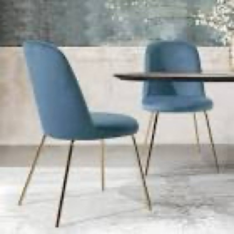 Euclid Modern Tufted Velvet Wingback Dining Chair