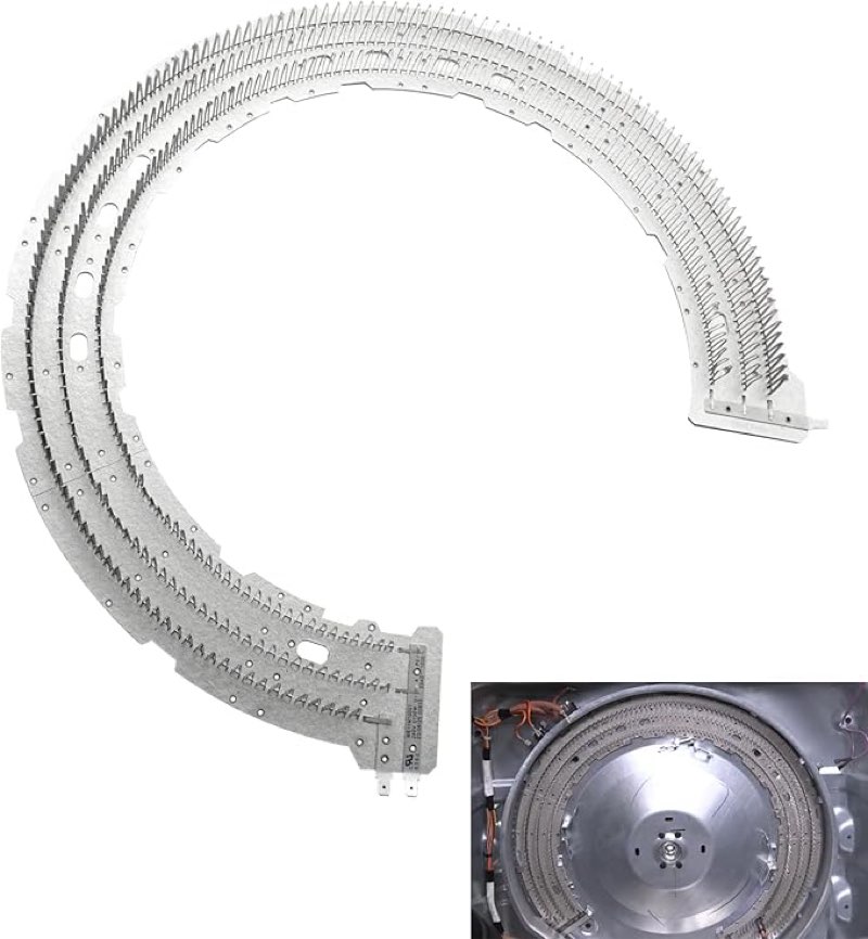 WE11M10001 Dryer Heating Element Replacement ?OEM ?Parts Compatible with Most GE Dryer Laundry MICA Heater Replace GTD42EASJ2WW WE11M10001 WE11M32,240V 5130W