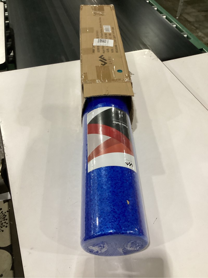 Condition photo showing Good Condition for jfit high density foam roller, solid blue, 18-inch