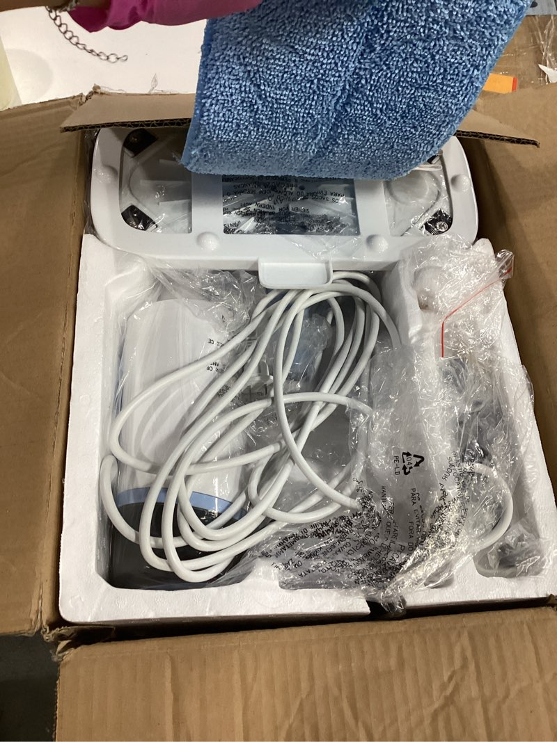 Condition photo showing As Is for 10 in 1 Floor Steamer with Detachable Handheld Steam Cleaner Perfect for Hardwood Floors, Clothes, Windows, Tiles, Furniture, Carpet, Whole Home Use,Steam Mop for Floor Cleaning
