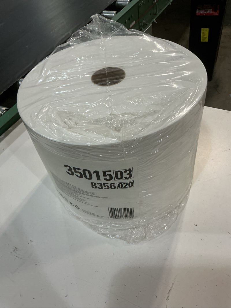 Condition photo showing New/Like New for wypall x50 disposable cloths (35015)  jumbo roll  9.8 x 13.4  white  1 100 sheets per roll