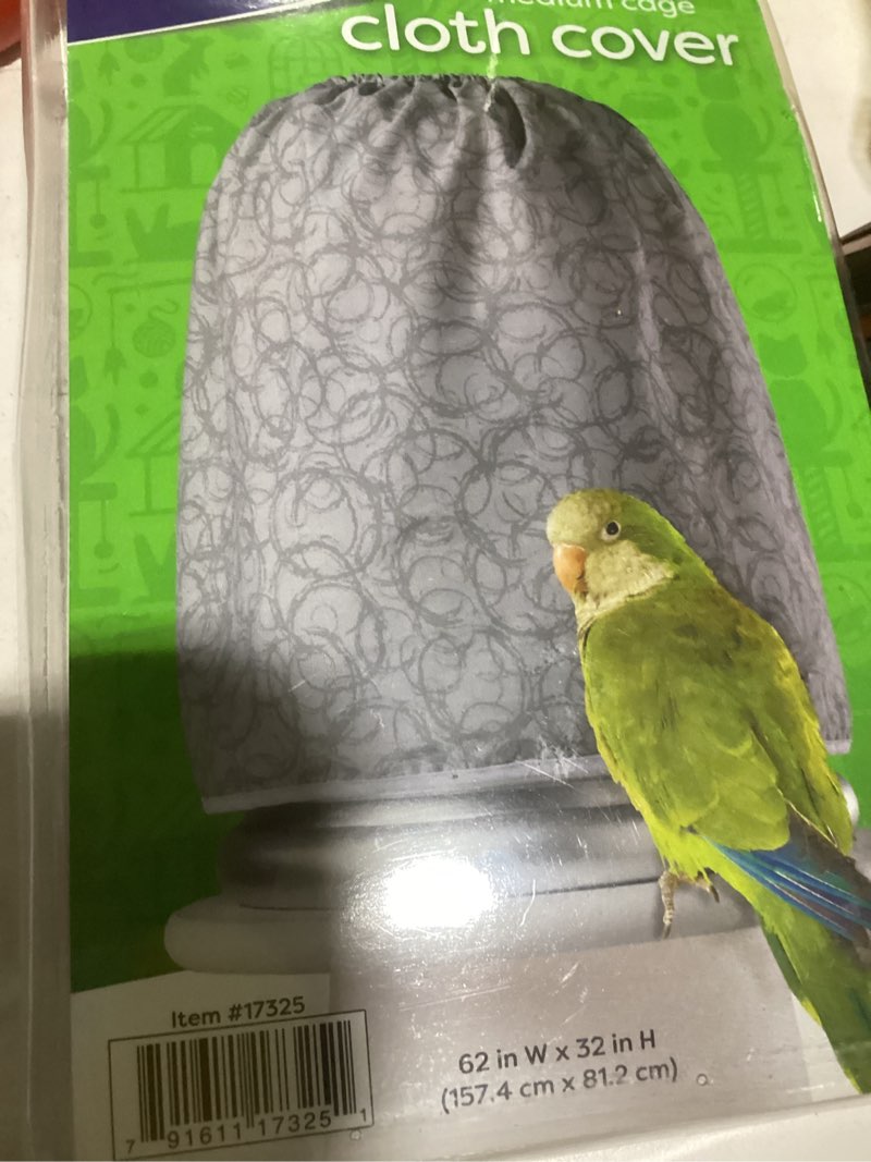 Medium cloth cage cover