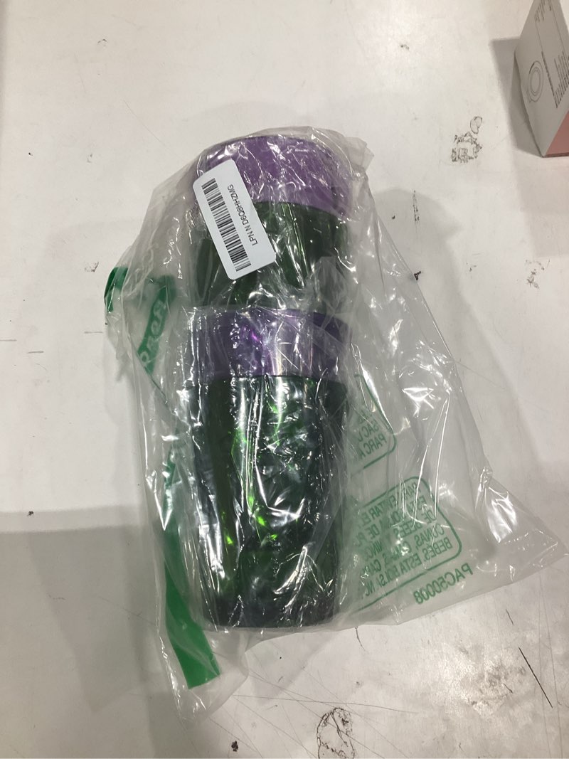 Condition photo showing Good Condition for us acrylic optix plastic reusable drinking glasses (set of 8) 20oz water cups in jewel tone colors | bpa-free tumblers, made in usa | top-rack dishwasher safe 20 ounces