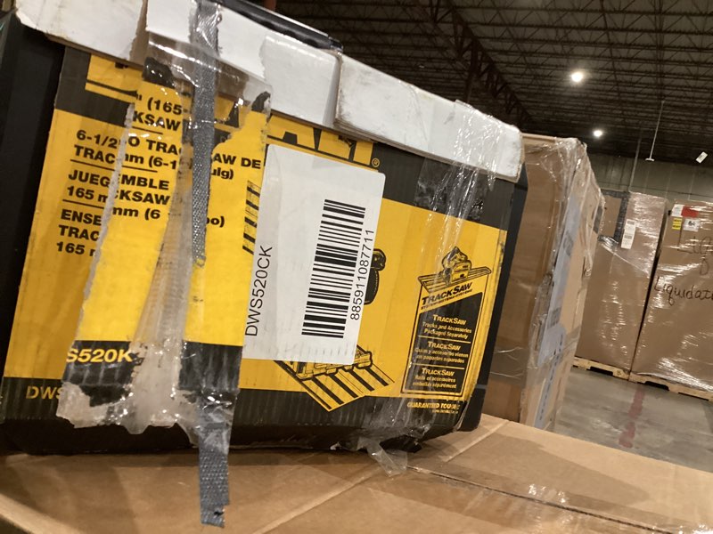 Condition photo showing As Is for DEWALT Corded Track Saw Kit