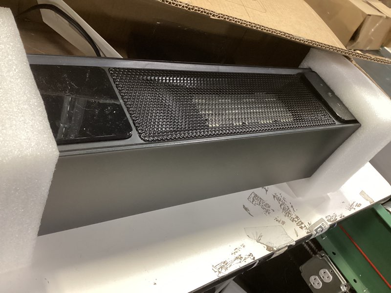 Condition photo showing As Is for Micosong Space Heater, 25\" Space Heaters for Indoor Use, 1500W Electric Heaters with Remote, Tower Housing 
