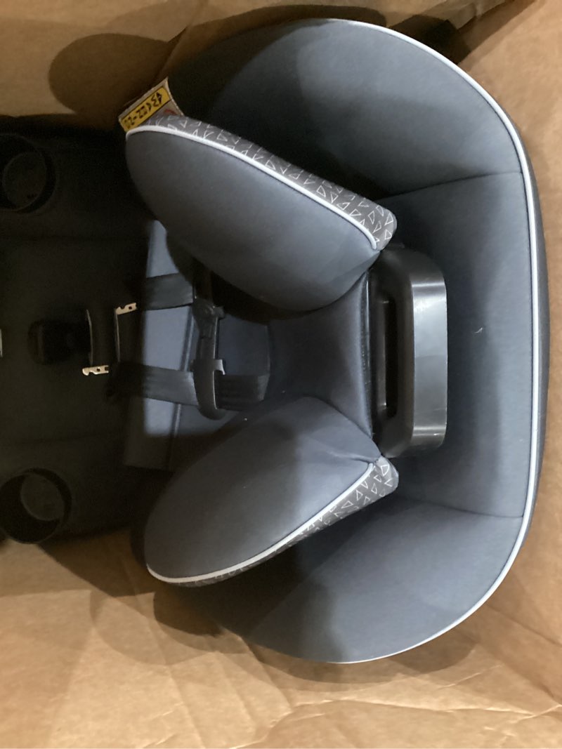Condition photo showing As Is for cosco kids easy elite slim all-in-one convertible car seat, grey glyphs