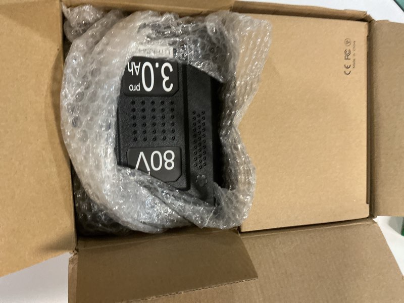 Condition photo showing Good Condition for DTK Replacement for Greenworks 80V Battery 3000mAh Lithium Ion Cordless Power Tools 2 Packs Batteries