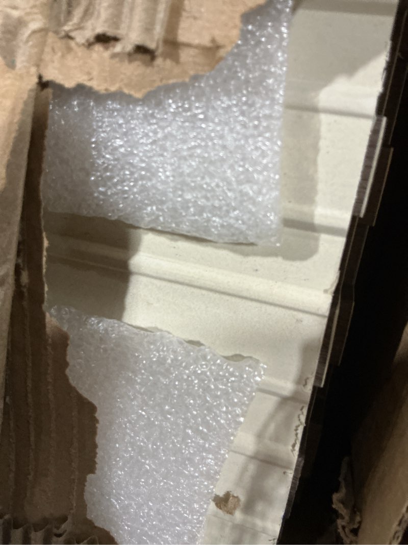 Condition photo showing Good Condition for WPC Slat Wall Panels, 8 Pack 95 x 6 in Accent Decorative Acoustic Wood Slats for Wall and Ceilings, Acoustic Panels for Interior Wall Modern Décor,Brown/Grey