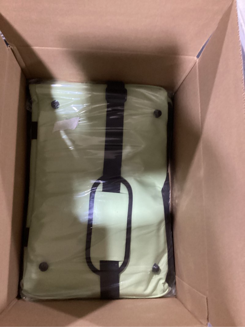 Condition photo showing New/Like New for henkelion large cat carriers dog carrier pet carrier for large cats dogs puppies up to 25lbs, big dog carrier soft sided, collapsible travel puppy carrier - large - green 20.0"l x 13.0"w x 13.0"h green