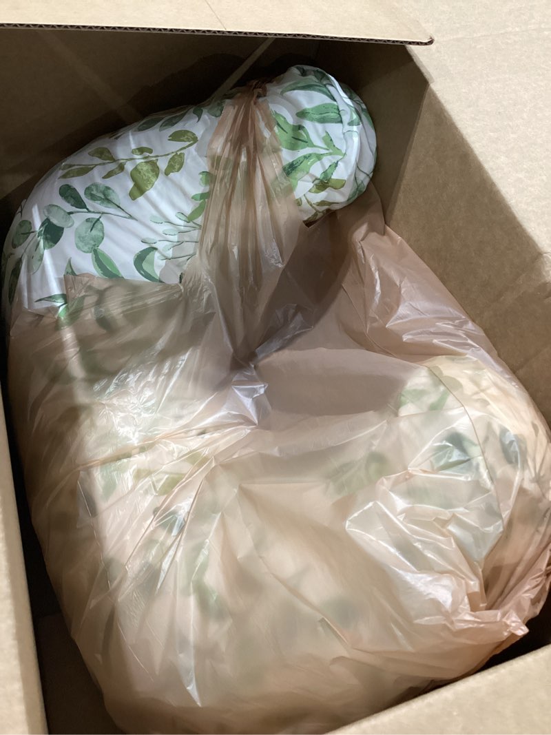 Condition photo showing Good Condition for boppy nursing pillow - firm, ergonomic u-shaped bottle and breastfeeding pillow with high lift for comfort and support, spacious surface - green sage leaf new nursing pillow green sage leaf