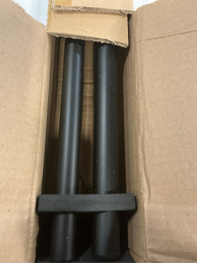 Condition photo showing Good Condition for black curtain rods, 36-72'' decorative window curtain rod 1-inch diameter with modern design floral carved ball finials, drapery curtain pole extends from 36 to 72 inches,floral antique black floral antique black 36-72"