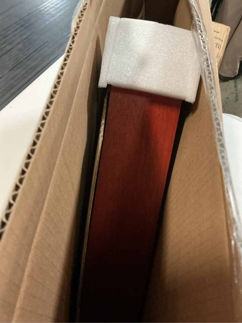Condition photo showing Good Condition for flag case for american veteran burial flag solid wood military flag display case funeral flag flag shadow boxes to fit a folded 5'x9.5' american flag with polished plexiglass mahogany large