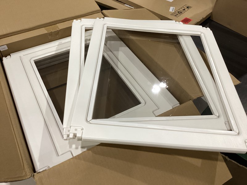 Condition photo showing New/Like New for fxw auraspace acrylic indoor dog playpen for puppies and small dogs, 24 inch, 6 panels, white white 24"h 6 panels