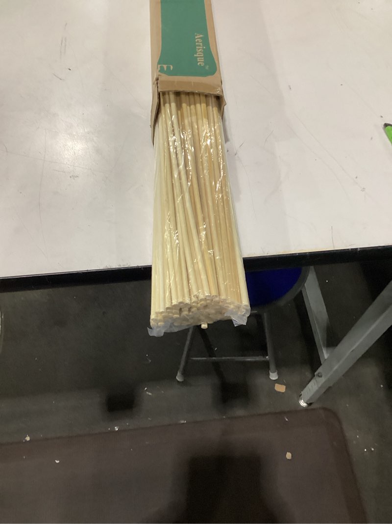 Condition photo showing New/Like New for 100PCS 36 inch Bamboo Skewers for Marshmallows,S'Mores,Fire Pit,BBQ,Kabob,Grilling, Camping.More Size Choices 6"/8"/10"/12"/36" 36 inch 100