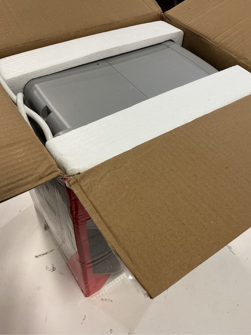 Condition photo showing Good Condition for Frigidaire Countertop Crunchy Chewable Nugget Ice Maker, Compact, 33lbs per Day, Metallic Finish Stainless