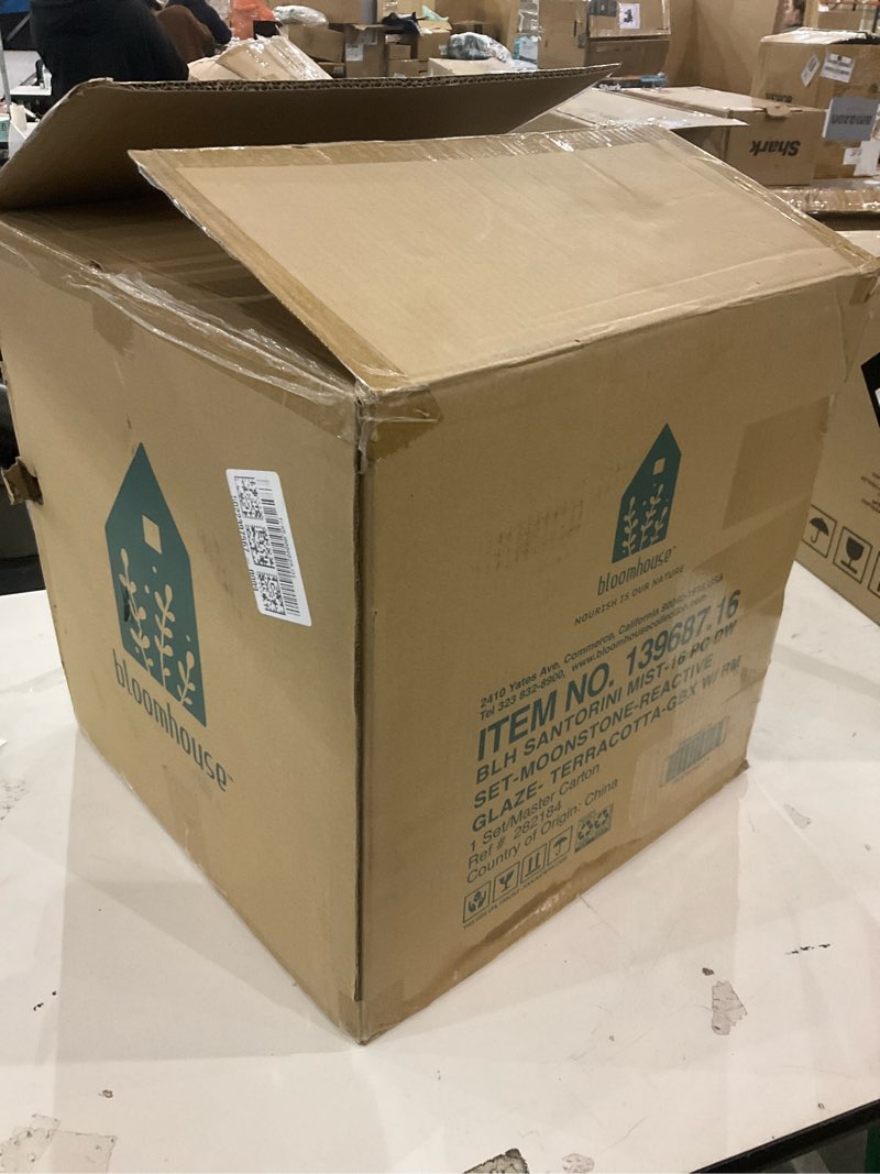 Condition photo showing New/Like New for Bloomhouse moonstone reactive glaze-terracotta-gbx w/RM