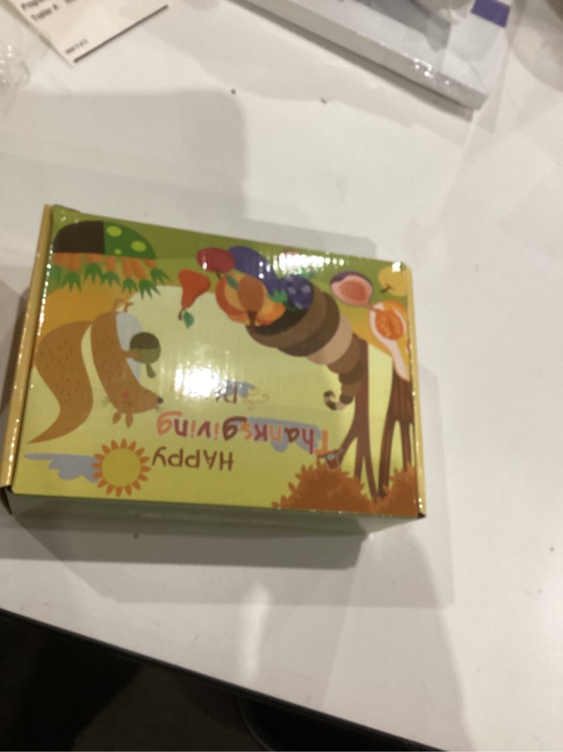 Condition photo showing New/Like New for Atonofun 158 Pcs Thanksgiving Party Favors, Thanksgiving Stationery Set with Mini Notebook Stampers Pencils Erasers Tattoo Stickers Stamper for Kids Goodie Bag Fillers Classroom Rewards Prizes