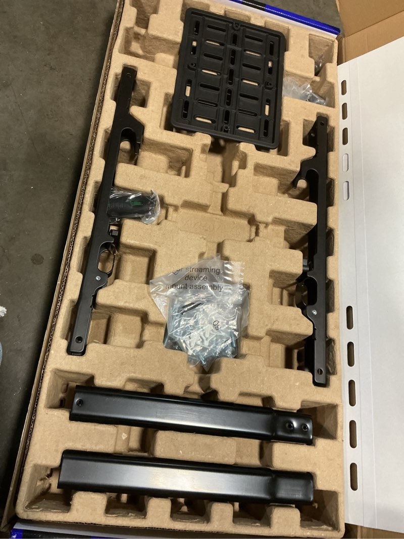 Condition photo showing As Is for member's mark full motion extended tv wall mount with articulating dual swivel arms for 32"-100" tvs