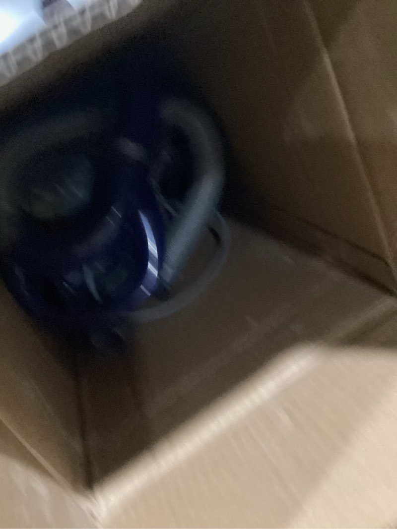 Condition photo showing As Is for Shark AZ2001AMZ Vertex DuoClean PowerFins Upright Vacuum, with Powered Lift-Away & Self-Cleaning Brushroll, Dark Lilac, 1 qt Dust Cup DuoClean PowerFin (Dark Lilac)