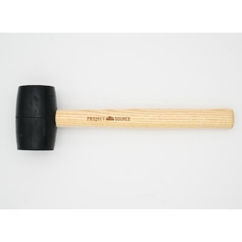 Project Source 16 -oz Rubber Head Wood Handle Rubber mallet