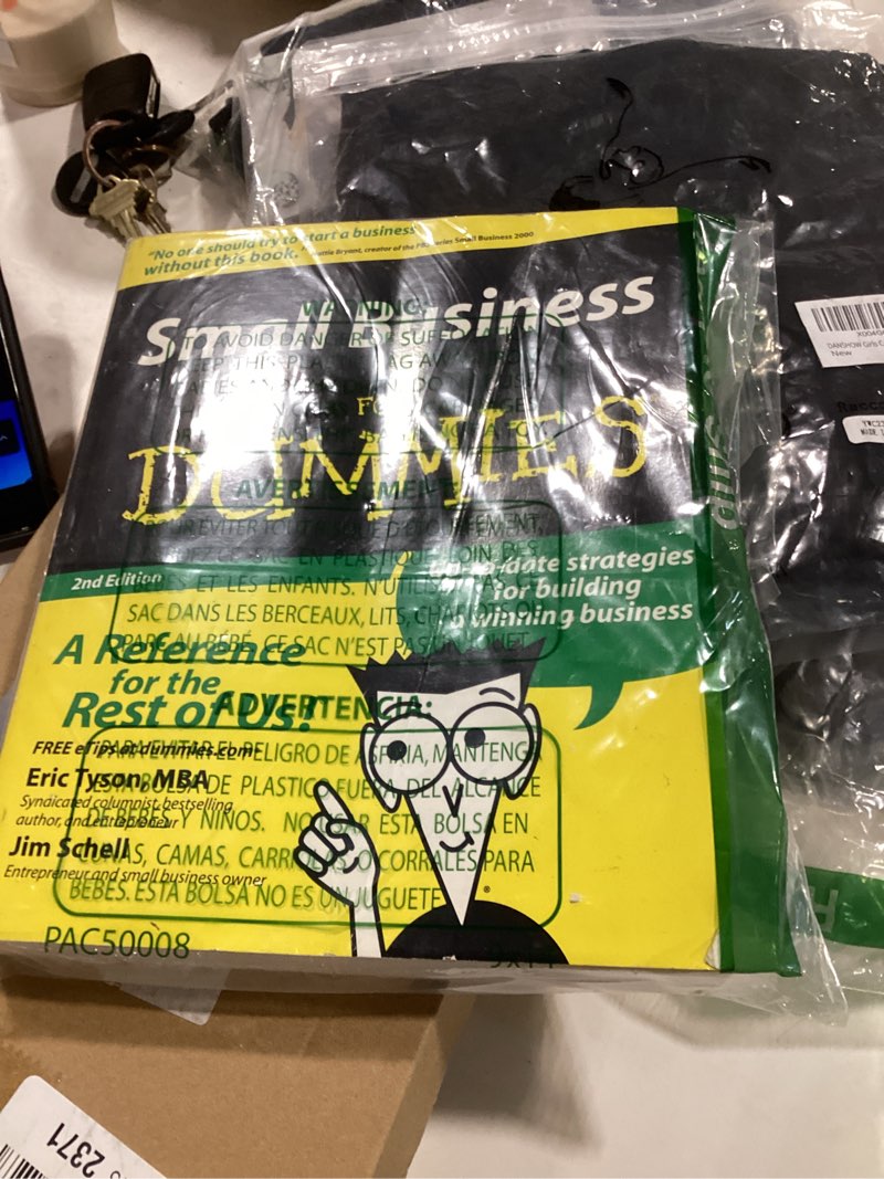 Condition photo showing New/Like New for small business kit for dummies
