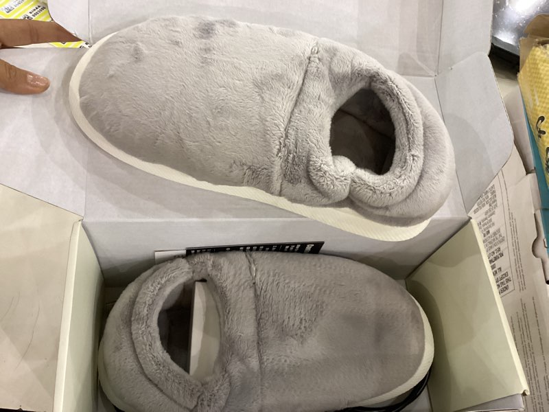 Heated Slippers - Foot Warmer for Men & Women, Electric Heating Slippers, Upgraded 4000mAh Battery P